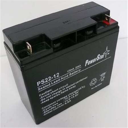 Powerstar 12V 22Ah Cb19-12 Agm Rechargeable Deep Cycle Battery Replaces 17A PO46698